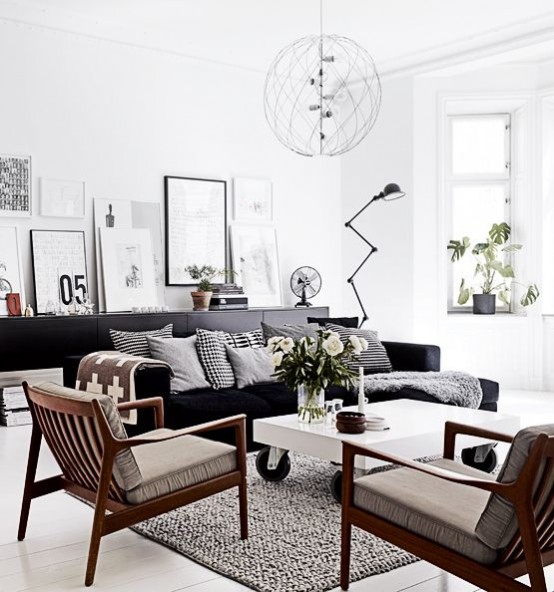 Beautiful Scandinavian Lixing Room Designs