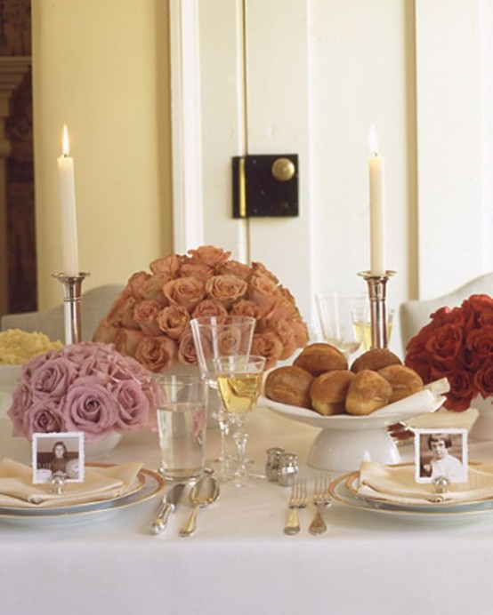 Beautiful Table Settings For Hanukkah