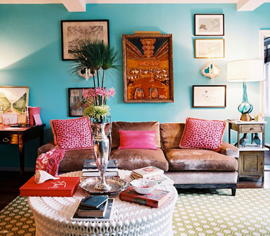 111 Bright And Colorful Living Room Design Ideas