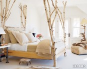 Bedroom With A Birch Four Poster