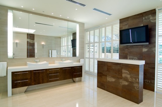 big bathroom