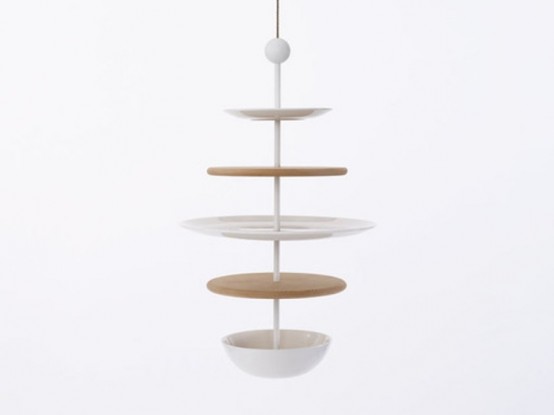 Bird Feeders In Shapes Of Tableware