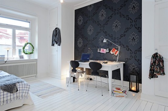 Black And White Apartment Design