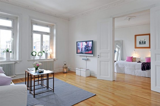 Black And White Apartment Design