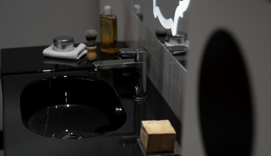 Black And White Bathroom Design