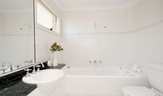 Black And White Bathroom Design