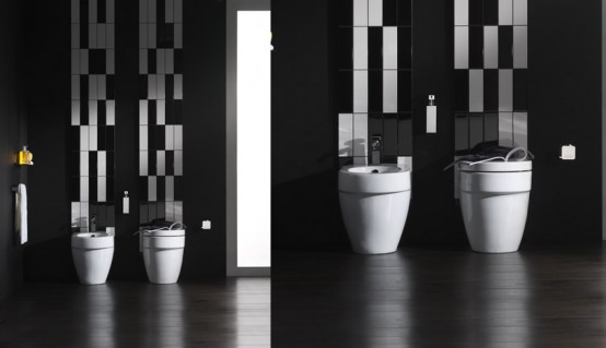 Black And White Bathroom Design