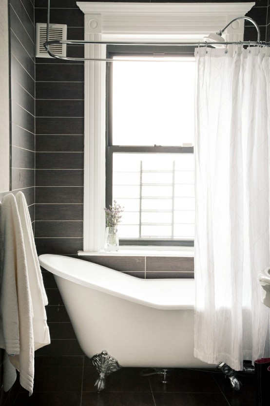 How to Design a Black and White Bathroom that Isn't Boring