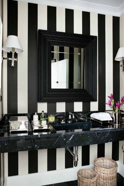 71 Cool Black  And White  Bathroom  Design  Ideas  DigsDigs