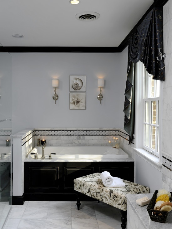 71 Cool Black And White Bathroom Design Ideas DigsDigs 71 Cool Black And White Bathroom Design Ideas DigsDigs