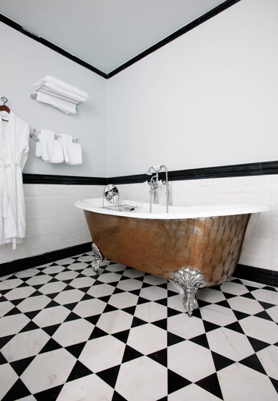 71 Cool Black  And White  Bathroom  Design  Ideas  DigsDigs