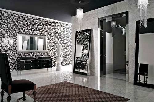 Black And White Bathroom Design Ideas