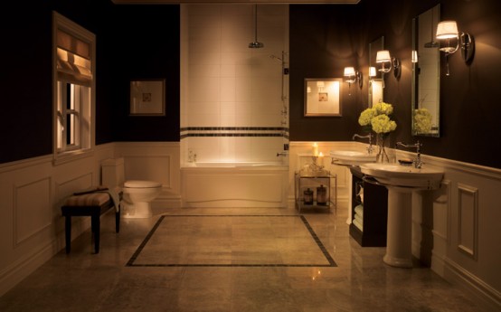 71 Cool Black And White Bathroom Design Ideas DigsDigs 71 Cool Black And White Bathroom Design Ideas DigsDigs