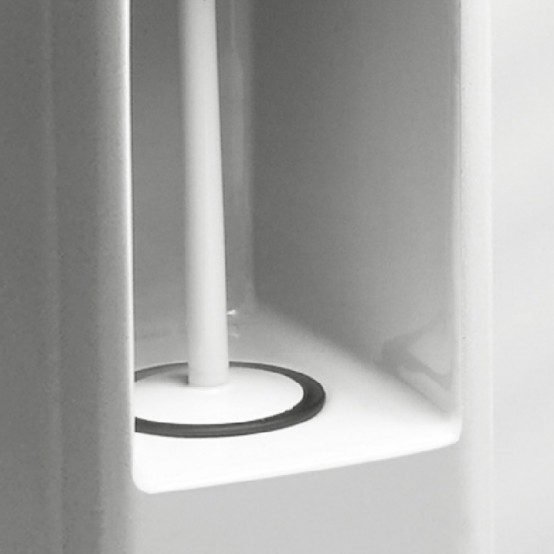 Black and White Ceramic Bathroom Accessories – Serie Box from Roca