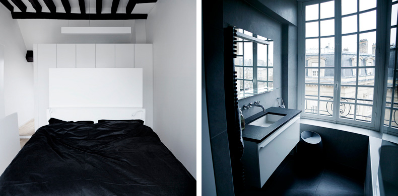 Black And White Flat Interior Design