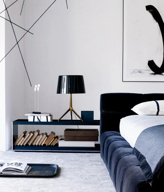 black velvet masculine headboard
