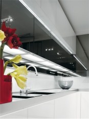 Black White Kitchen Design Longline Salvarani