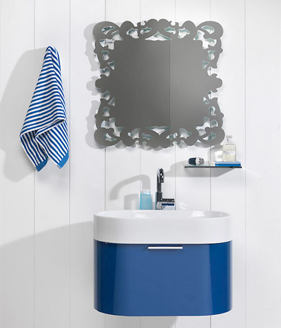 Blue Bathroom Furniture Regia