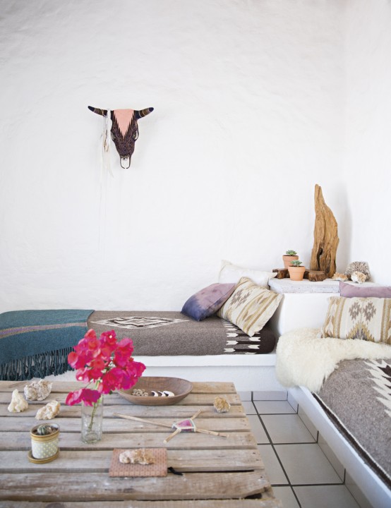 Boho Chic Home With Mexican Decor Touches