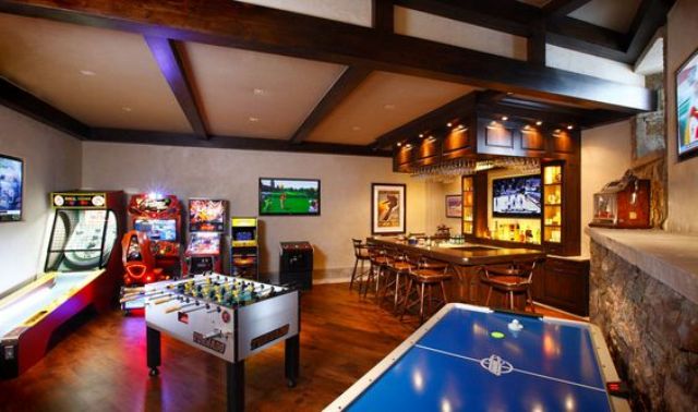 Amazing Basement Game Room Ideas