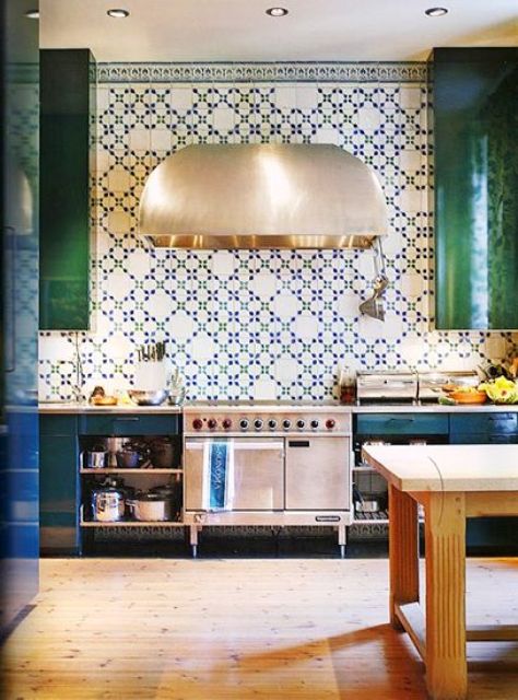 Bold Mosaic Kitchen Backsplashes To Get Inspired