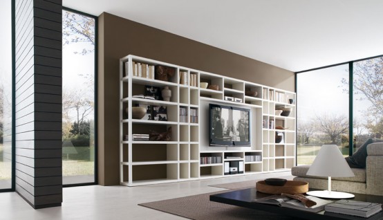 Book Storage Wall Units Crossing