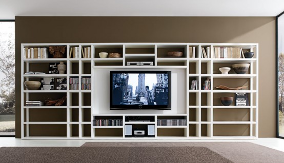 Book Storage Wall Units Crossing