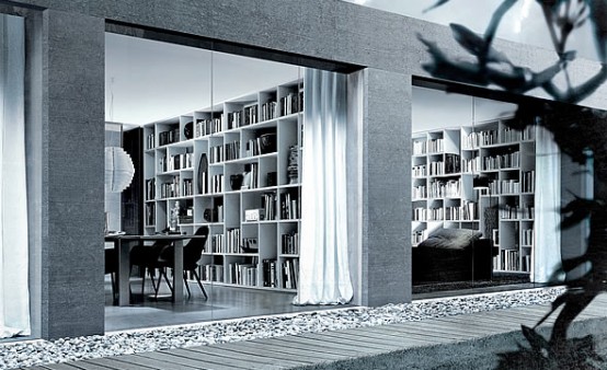 Bookcase For Living Room Opus