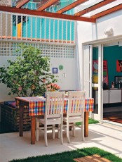 Brazilian House In A Mix Of Colors And Styles