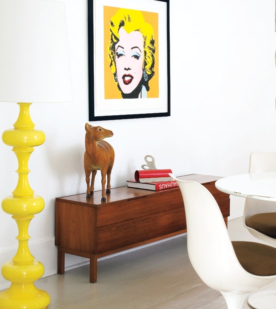 Bright Apartment With Pop Art Details