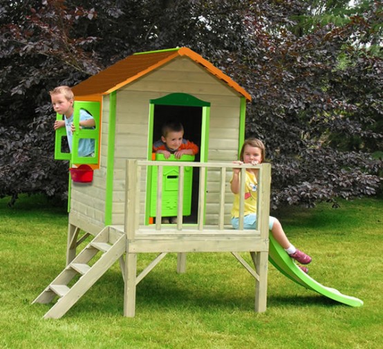 Bright Kids Play Houses By Soulet