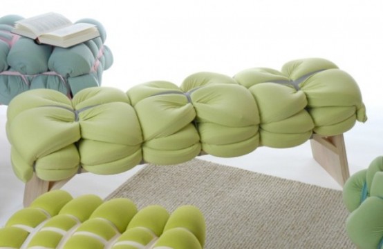 Bright Foam Stools For Minimalist Interiors