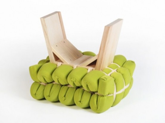 Bright Foam Stools For Minimalist Interiors