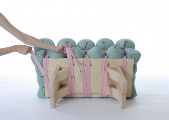 Bright Foam Stools For Minimalist Interiors