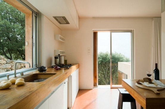 Bright Ocher Lime Corsica House