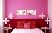 a pink girl bedroom desgin