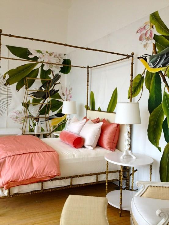 39 bright tropical bedroom designs - digsdigs