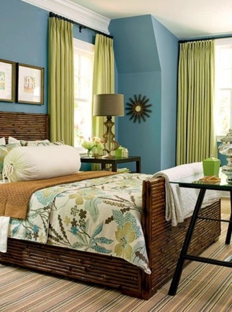 39 Bright Tropical Bedroom Designs - DigsDigs