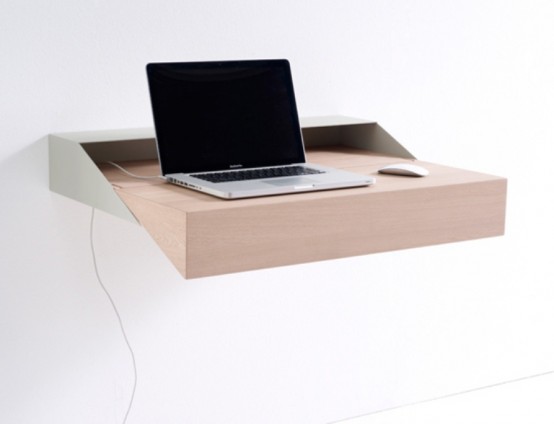 Brilliant Space Saving And Multifunctional Desk