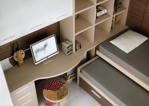 Brown Teen Room