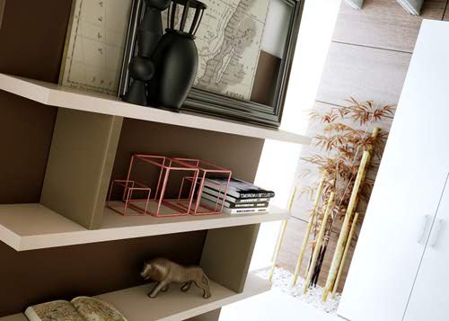 Brown Teen Room