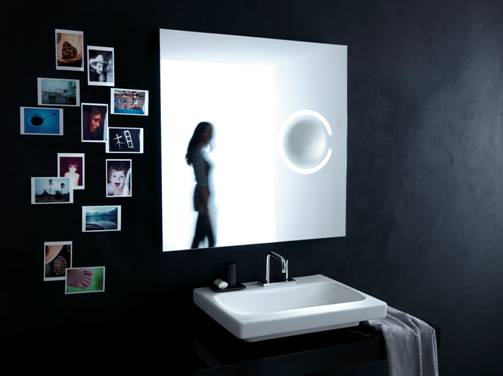 Bubble Contemporary Mirror