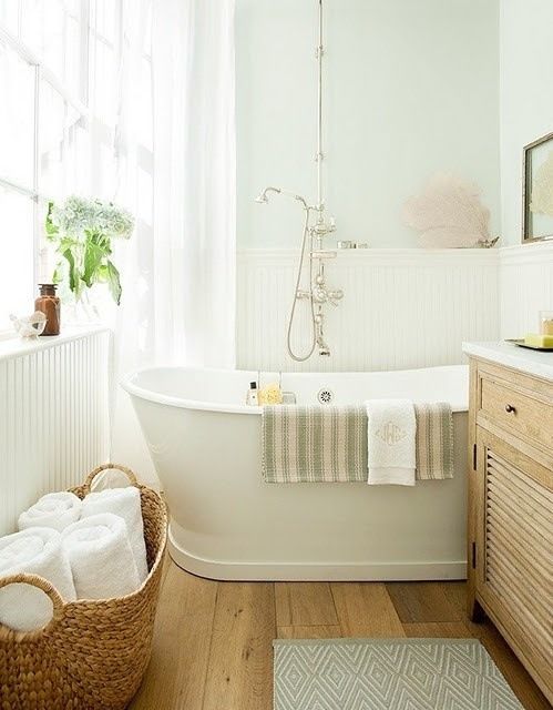 30 calm and beautiful neutral bathroom designs - digsdigs