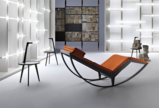 Stylish Italian Rocking Chair – Canapo by Cassina