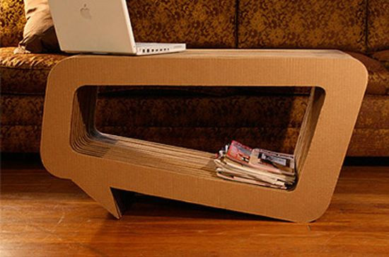 Cardboard Speeck Bubble Coffee Table