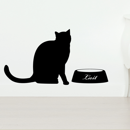 Funny Wall Stickers for Cat and Bird Lovers