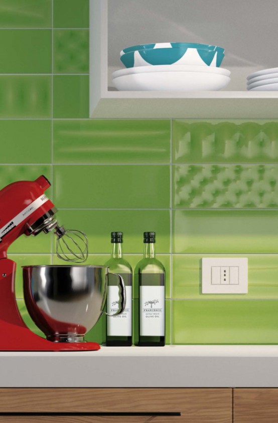 Ceramic Tiles Collection Inspired By The 50s Pop Art