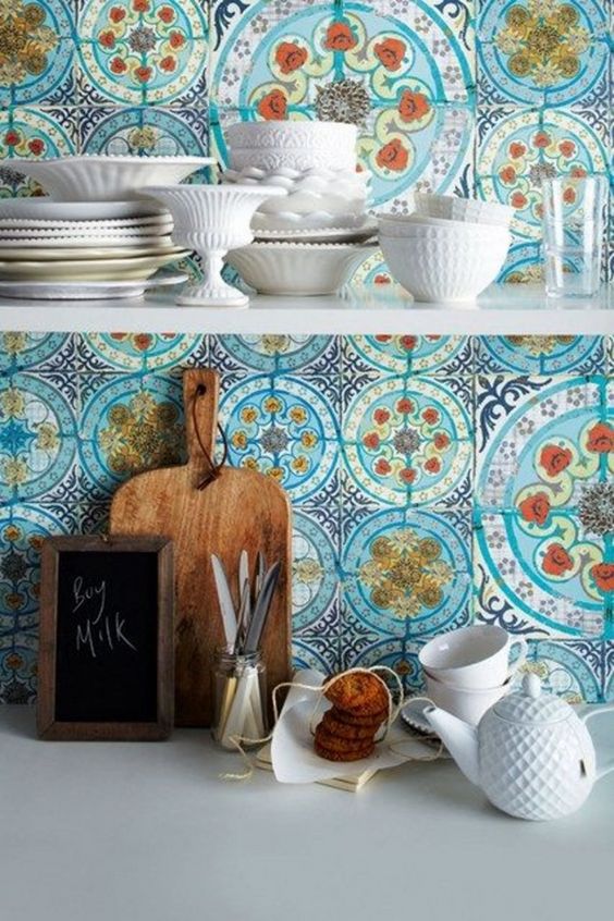 Ceramic Tiles Kitchen Backsplashes That Catch Your Eye