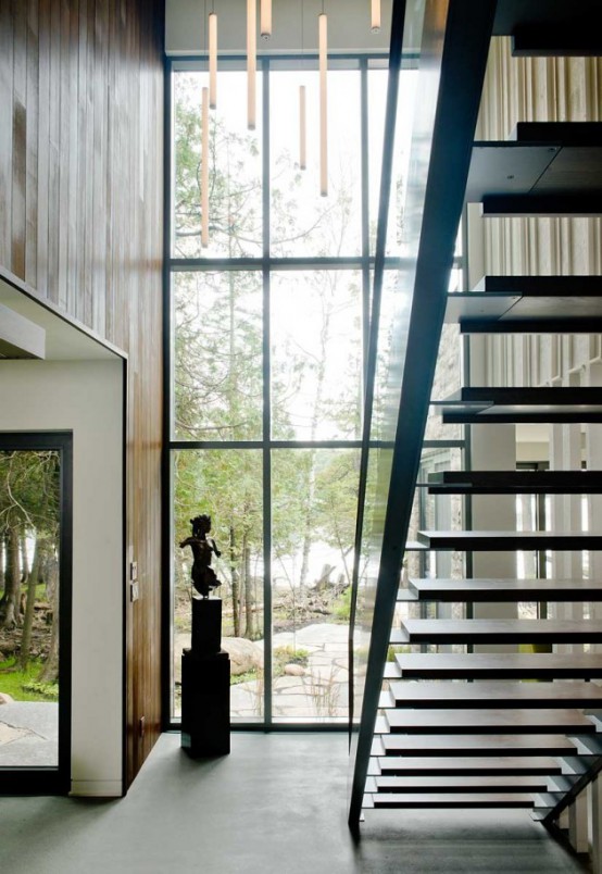Chalet Lac Gate Inspired By The Surrounding Landscape