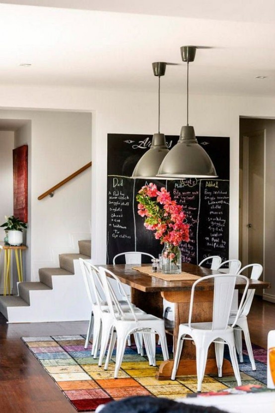 31 Chalkboard Dining Room Décor Ideas You’ll Love DigsDigs